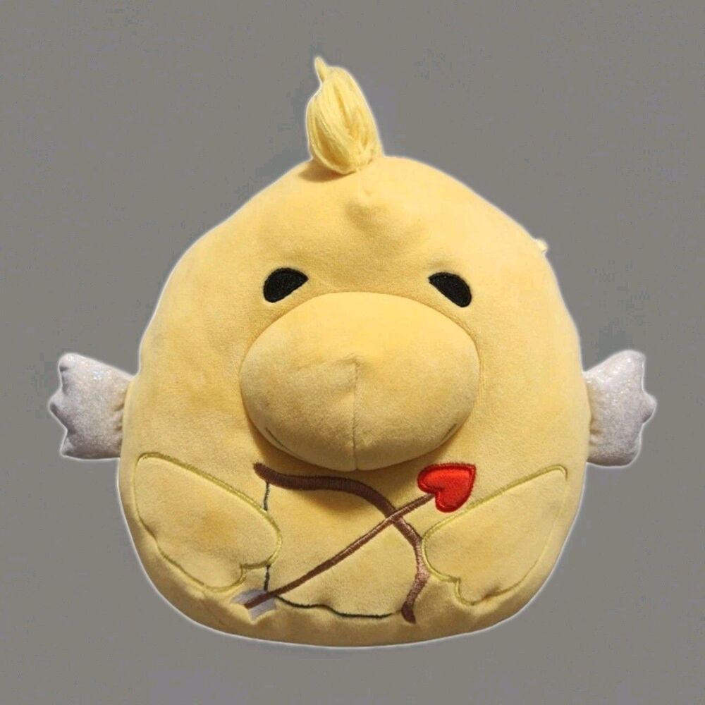 Squishmallow 8” Valentine Woodstock Cupid Bow & arrow Peanuts Fast Shipping